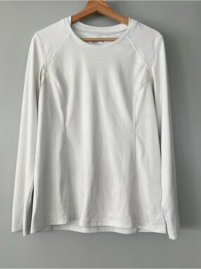 Columbia Light Blue and White Freezer Coil Performance Tee